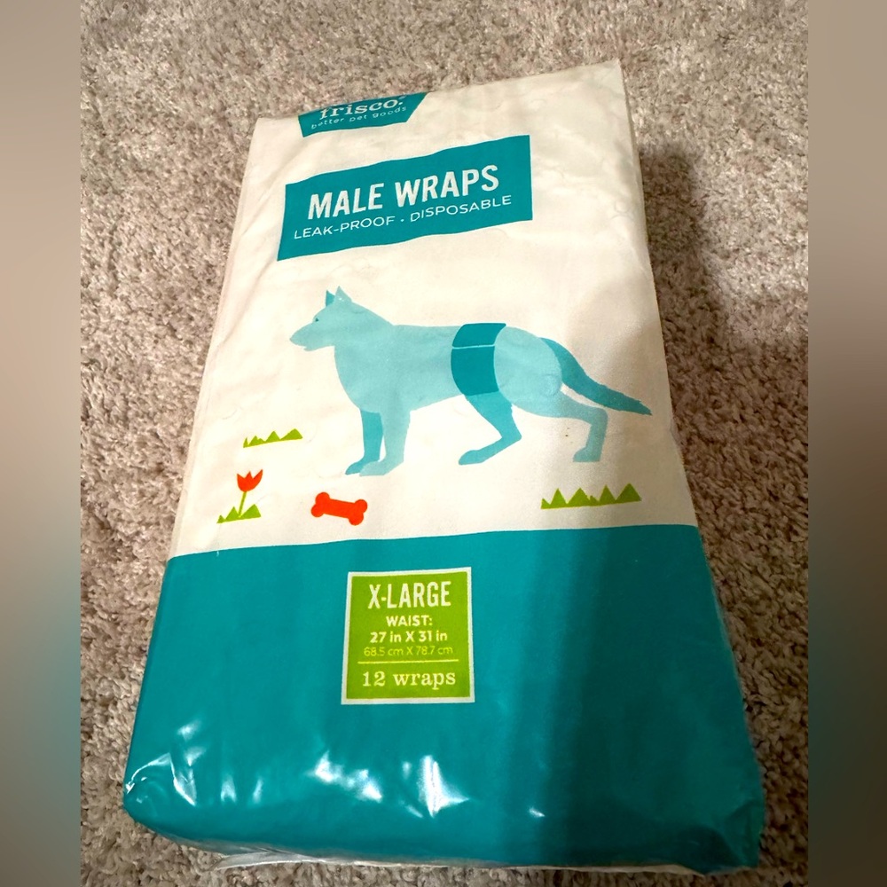 Male dog disposable wraps